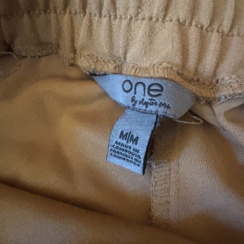 L Textured elastic pants - Picture 3 of 4